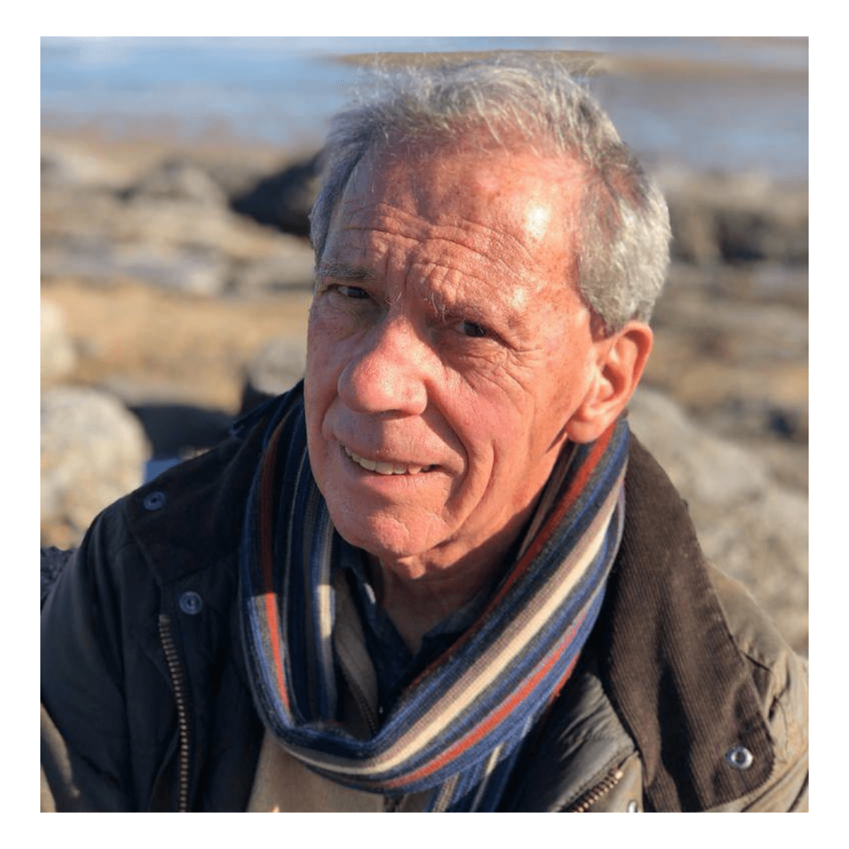 An elderly man