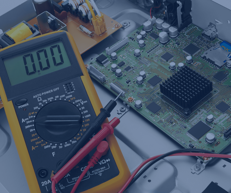A picture of electrician's equipment