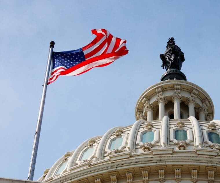 The U.S. Capitol building in Washington, D.C.