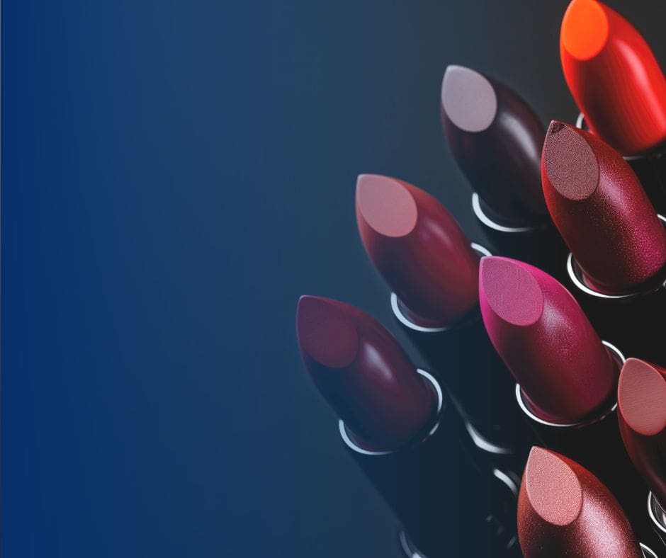 An assortment of Mac lipsticks in various shade