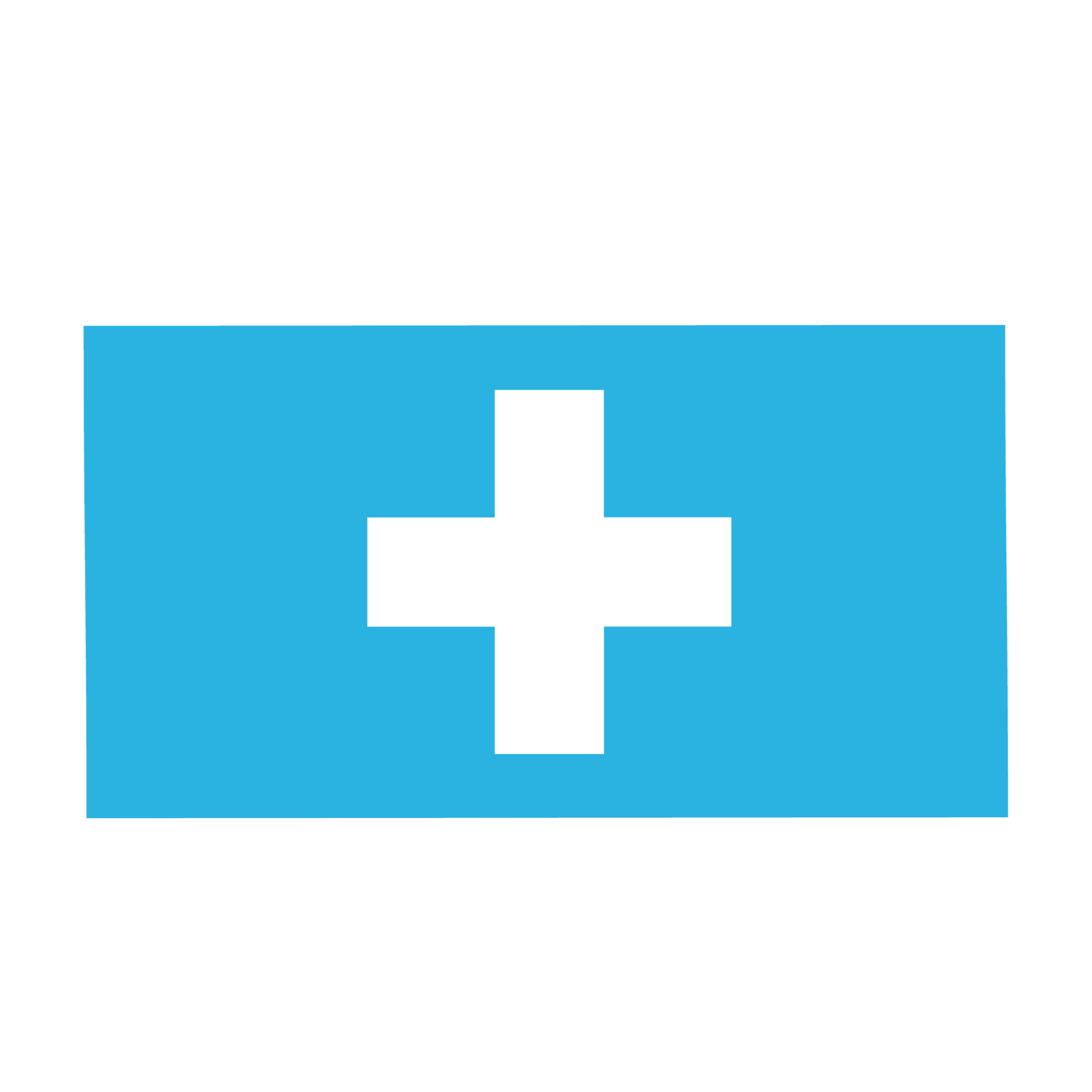 obelis-services-icons-x-17 A blue cross adorned with a white cross